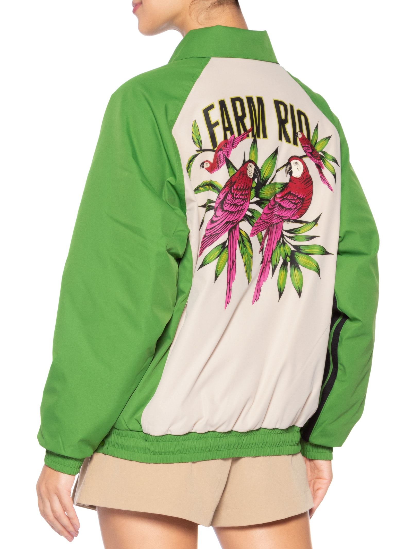 Jaqueta Feminina PRM Verde Adidas + Farm