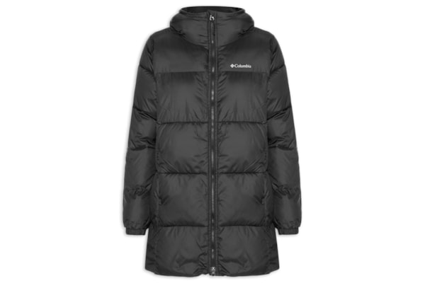 Jaqueta Feminina Puffect™ II Mid Hooded – Preto