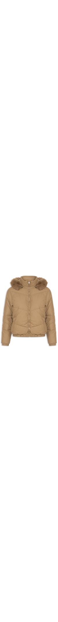 Jaqueta Feminina Puffer - Bege