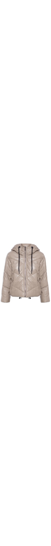 Jaqueta Feminina Puffer - Cinza