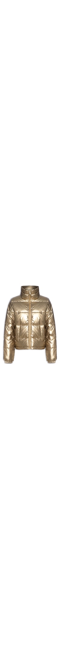 Jaqueta Feminina Puffer - Dourado
