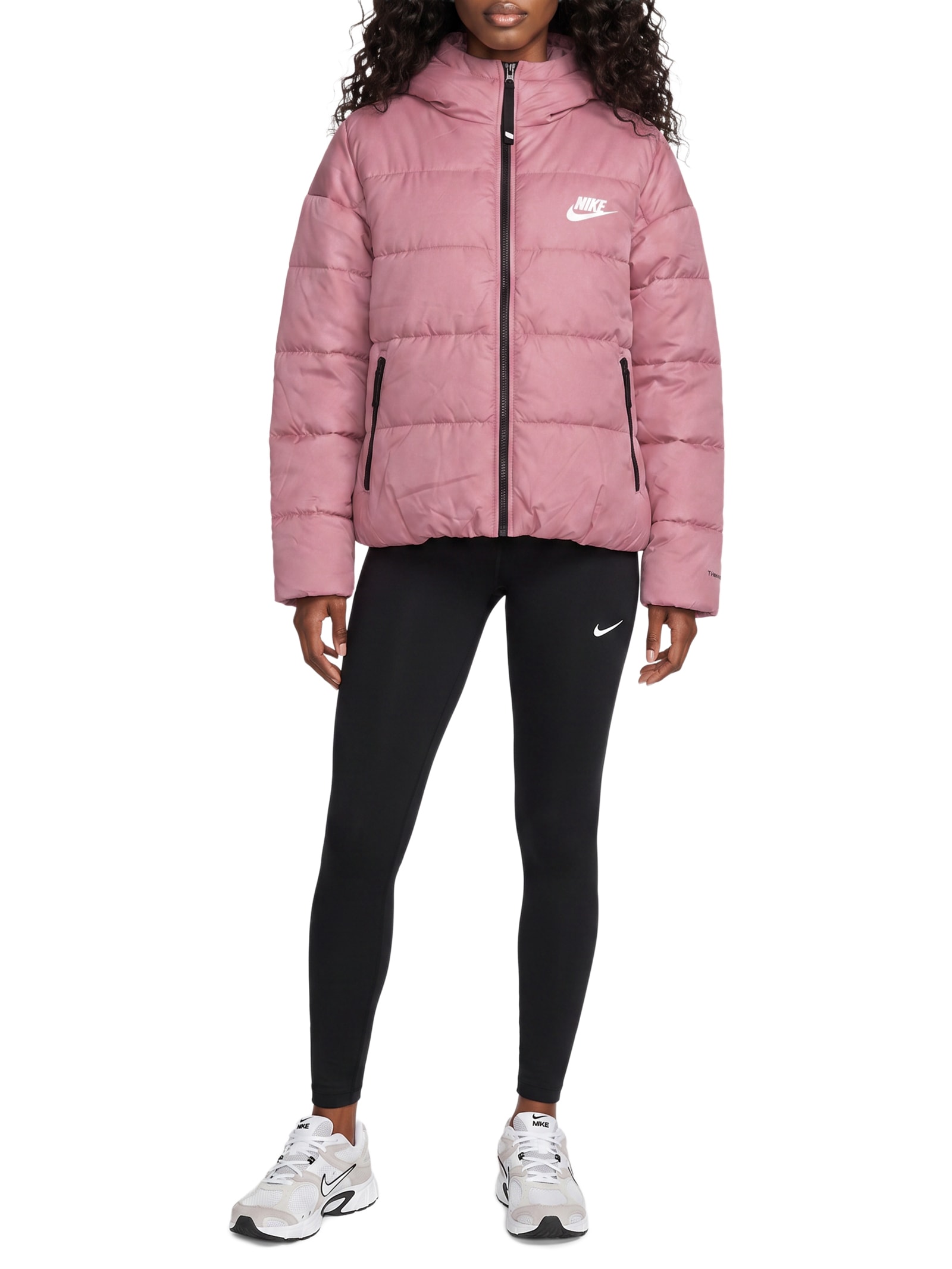 Jaqueta Feminina Puffer Nsw Classic Hd Rosa Nike