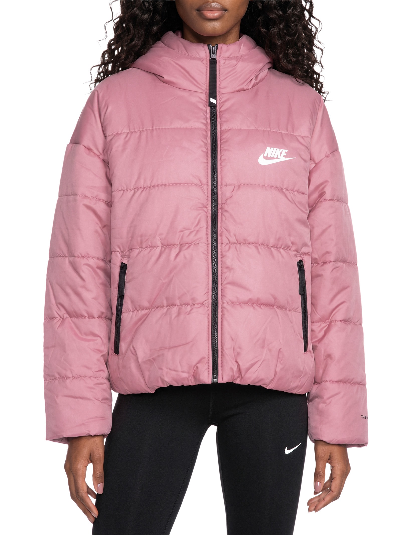 Jaqueta Feminina Puffer Nsw Classic Hd Rosa Nike