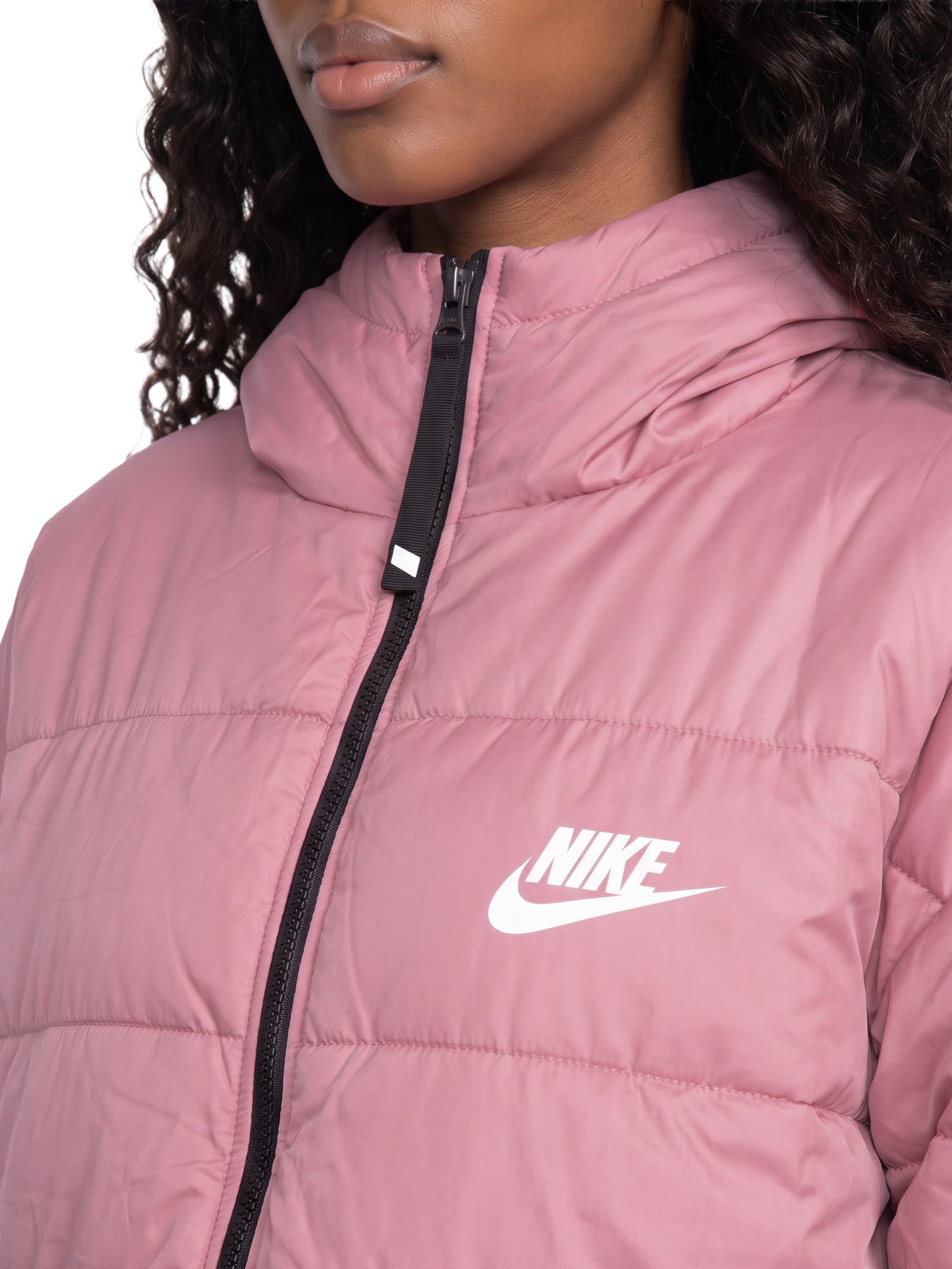 Jaqueta Feminina Puffer Nsw Classic Hd Rosa Nike