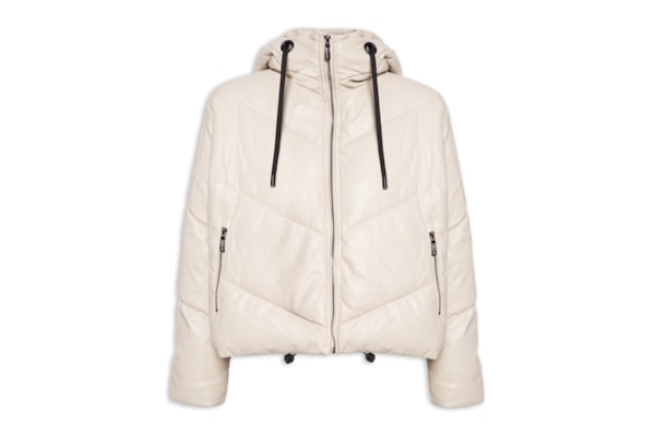 Jaqueta Feminina Puffer - Off White