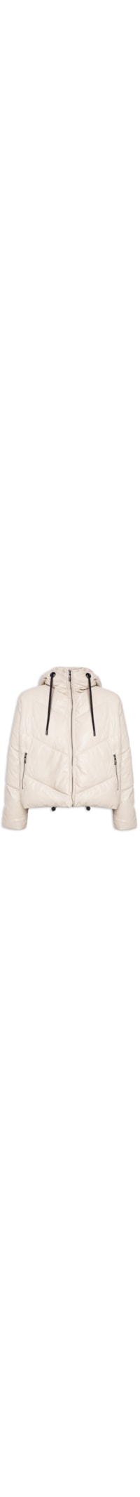 Jaqueta Feminina Puffer - Off White