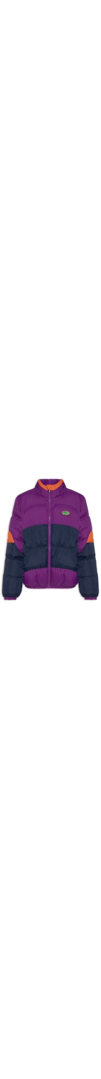 Jaqueta Feminina Puffer Organic Patch - Roxo