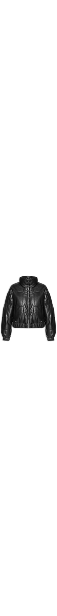 Jaqueta Feminina Puffer - Preto