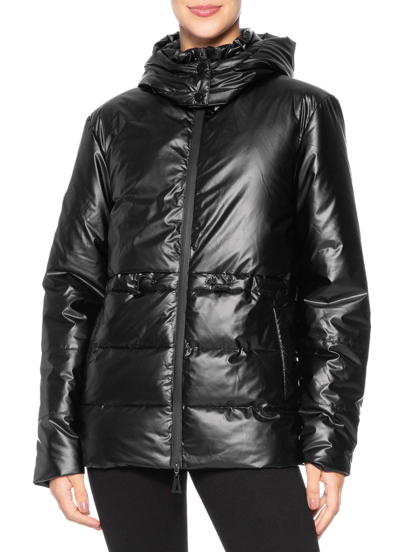 Jaqueta Feminina Puffer Preto Animale Jeans