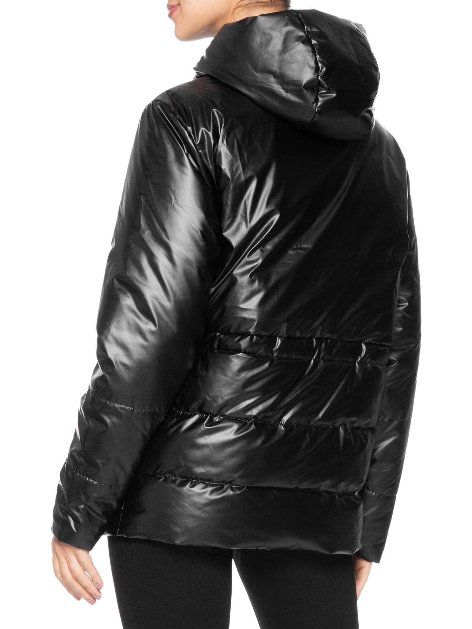 Jaqueta Feminina Puffer Preto Animale Jeans