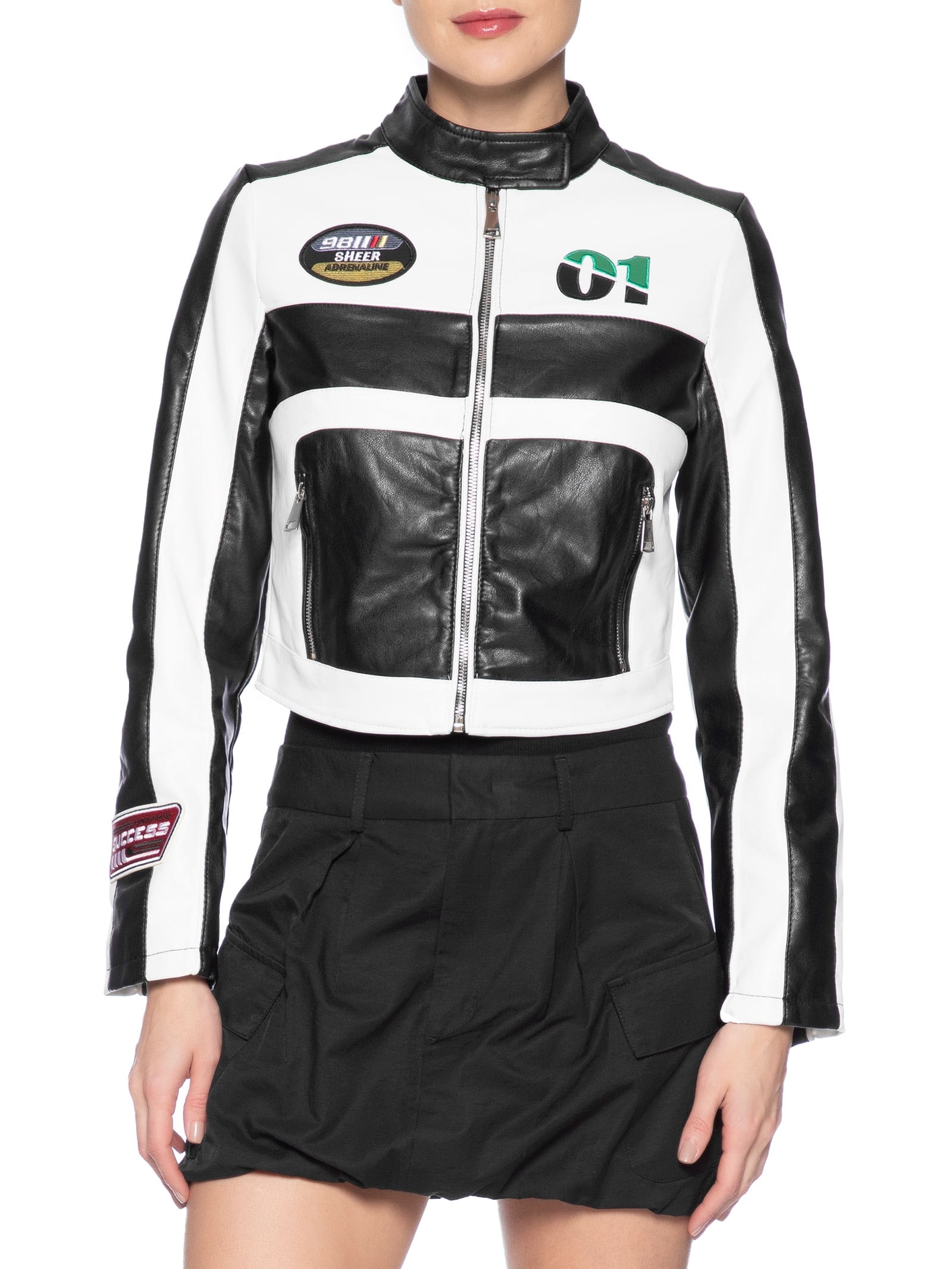 Jaqueta Feminina Racer Preto Market 33