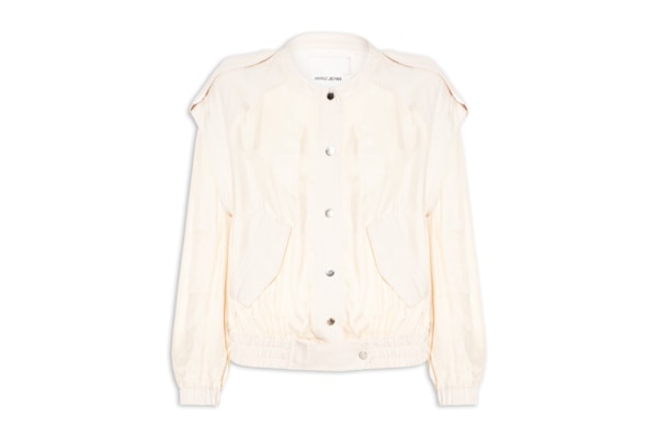 Jaqueta Feminina Recortes Tess - Off White