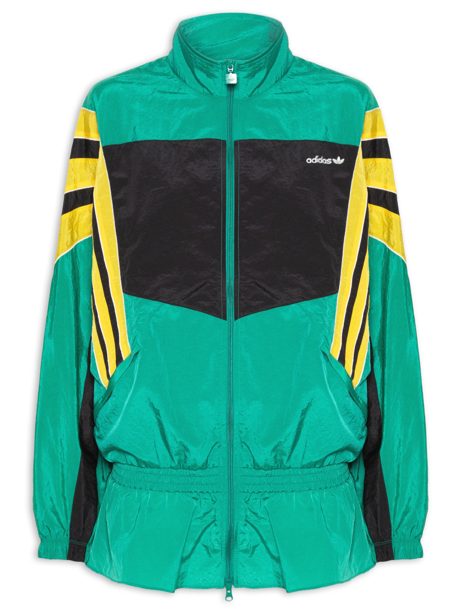 Jaqueta Feminina Santiago Woven TT Verde Adidas Originals