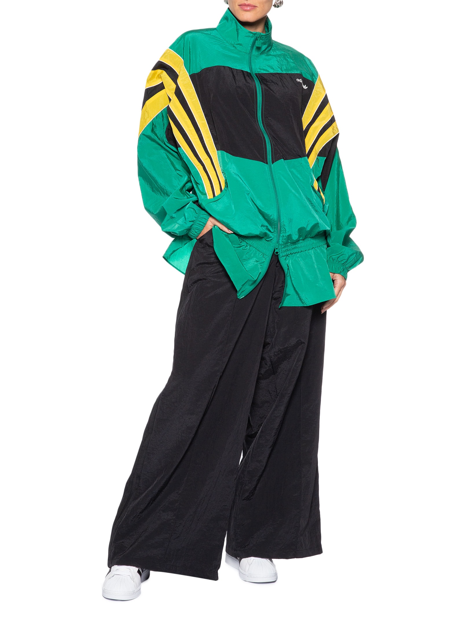 Jaqueta Feminina Santiago Woven TT - Verde - Adidas Originals