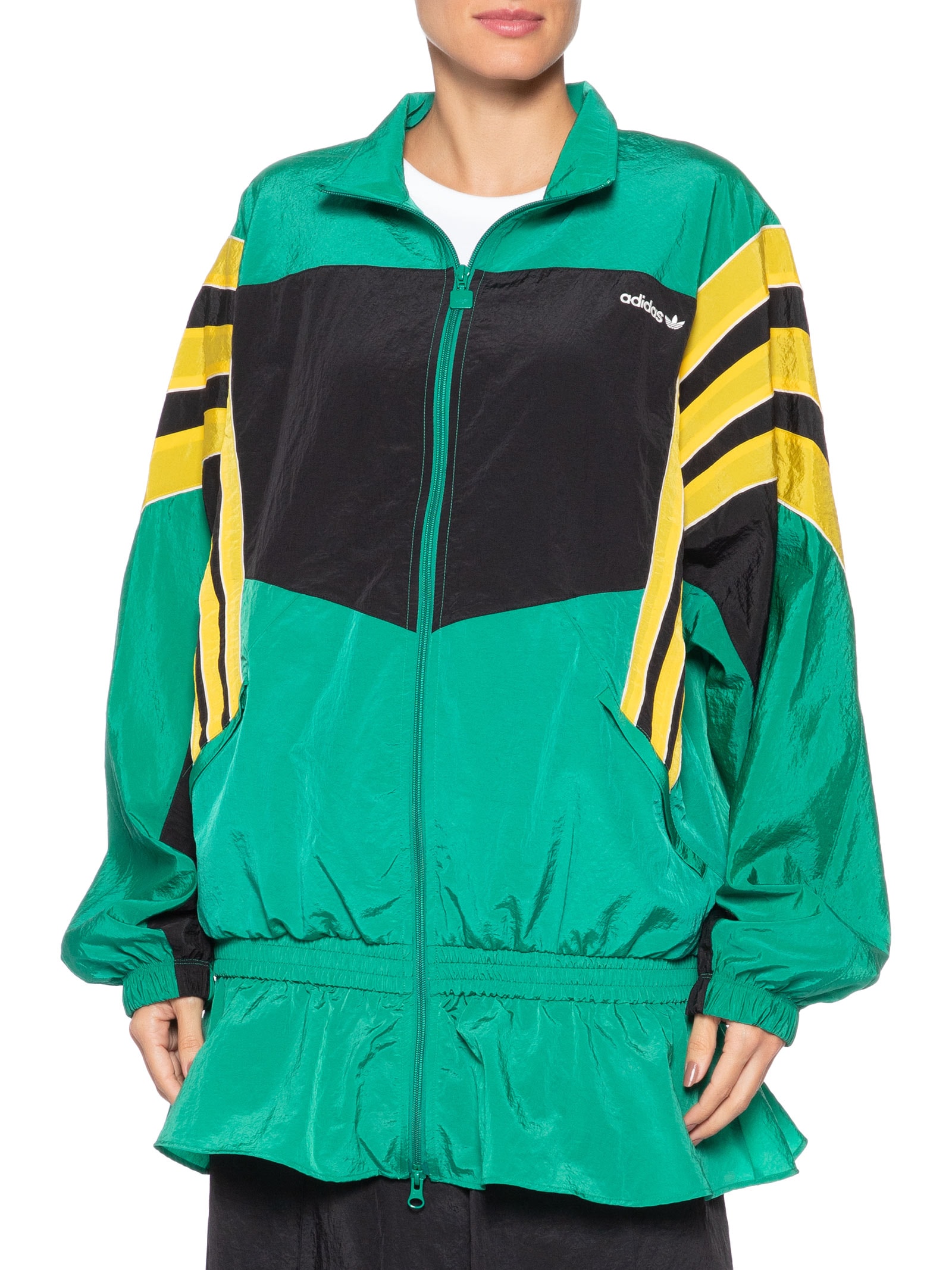 Jaqueta Feminina Santiago Woven TT Verde Adidas Originals