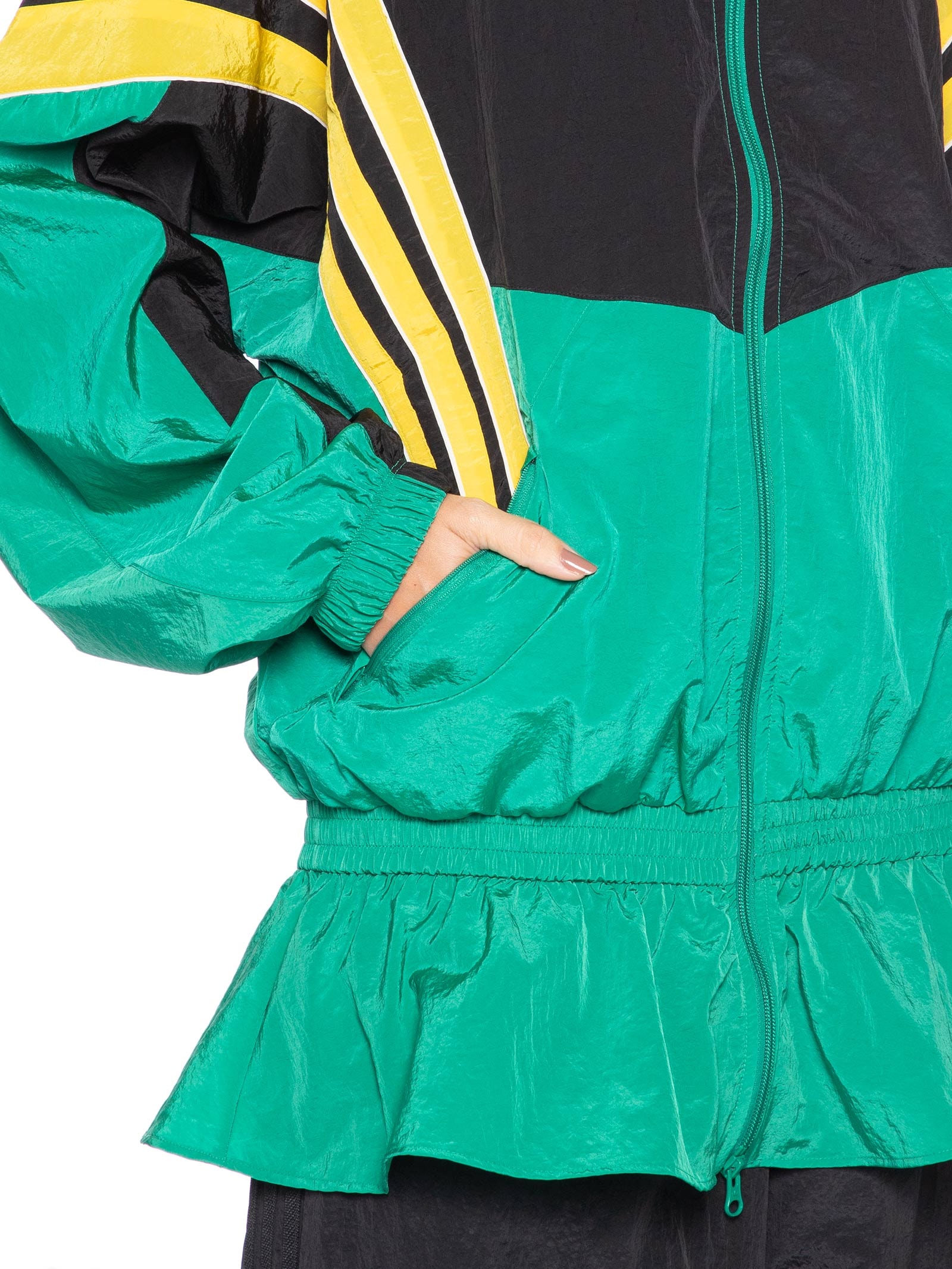 Jaqueta Feminina Santiago Woven TT - Verde - Adidas Originals