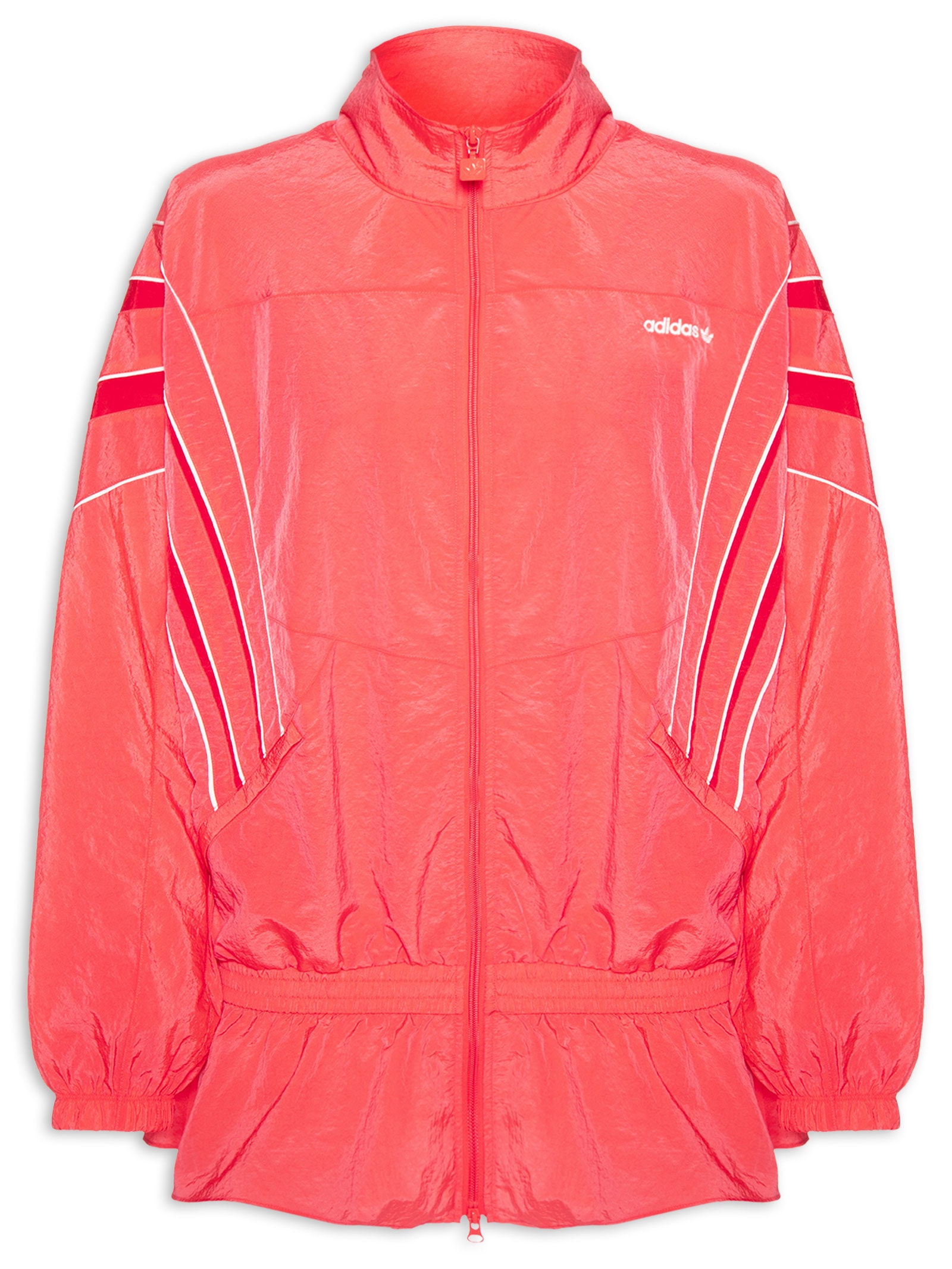 Jaqueta Feminina Santiago Woven TT Vermelho Adidas Originals