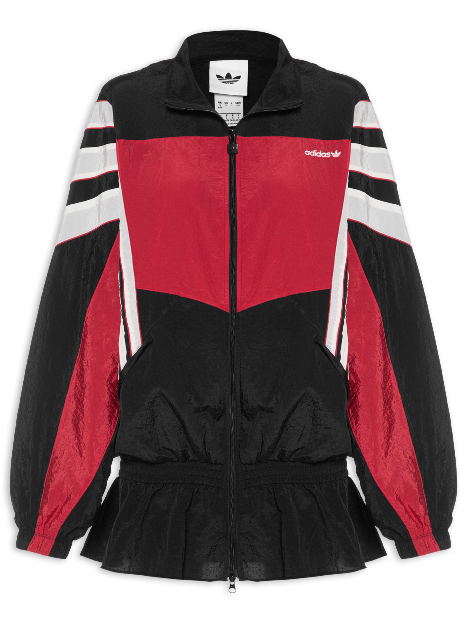 Jaqueta Feminina Santiago Woven TT – Preto Adidas Originals