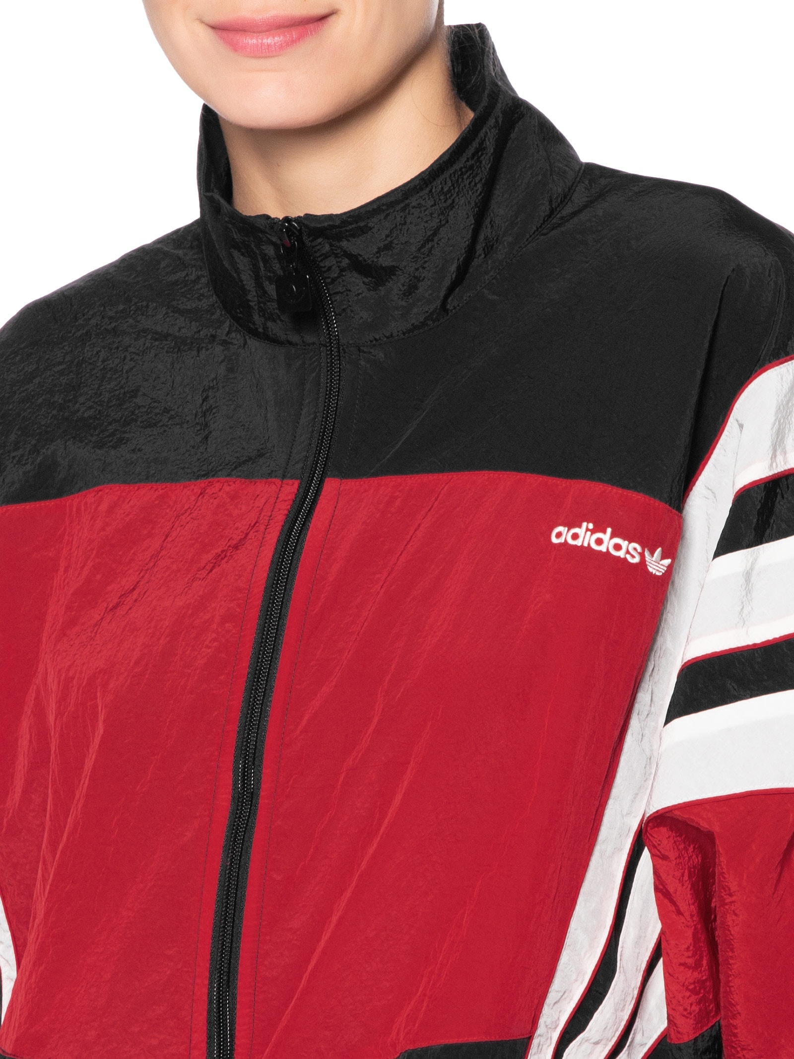 Jaqueta Feminina Santiago Woven TT – Preto Adidas Originals