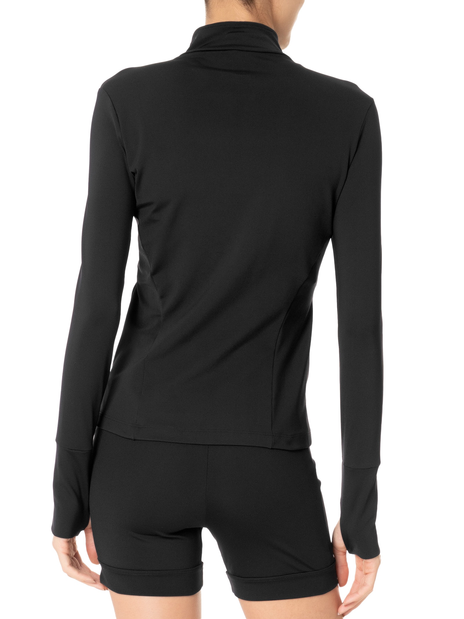 Jaqueta Feminina Slim Basic Perene Opção Preto Lauf