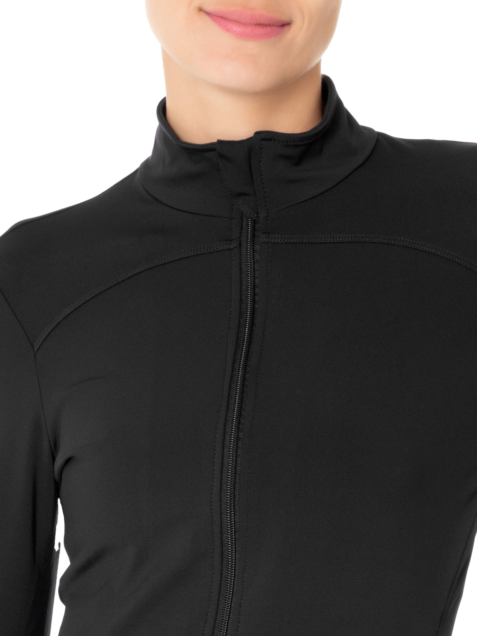 Jaqueta Feminina Slim Basic Perene Opção Preto Lauf