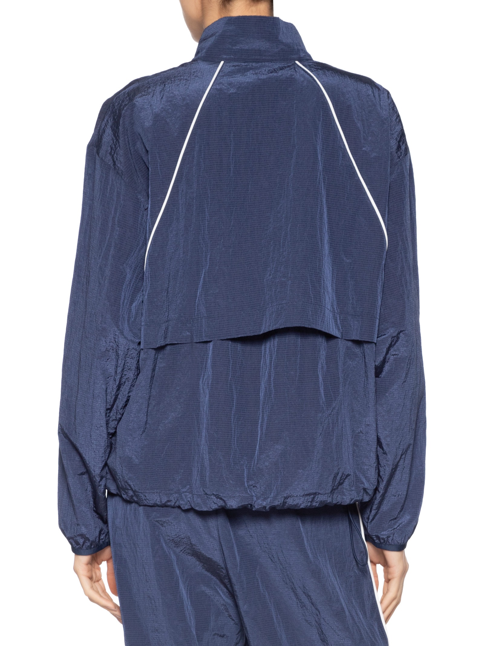 Jaqueta Feminina Sport Legacy Woven Azul New Balance