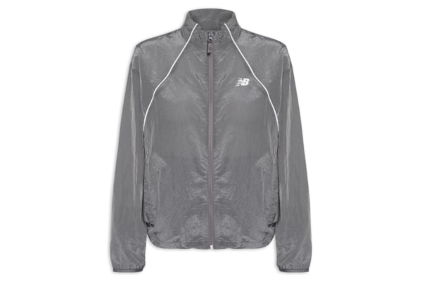 Jaqueta Feminina Sport Legacy Woven - Cinza