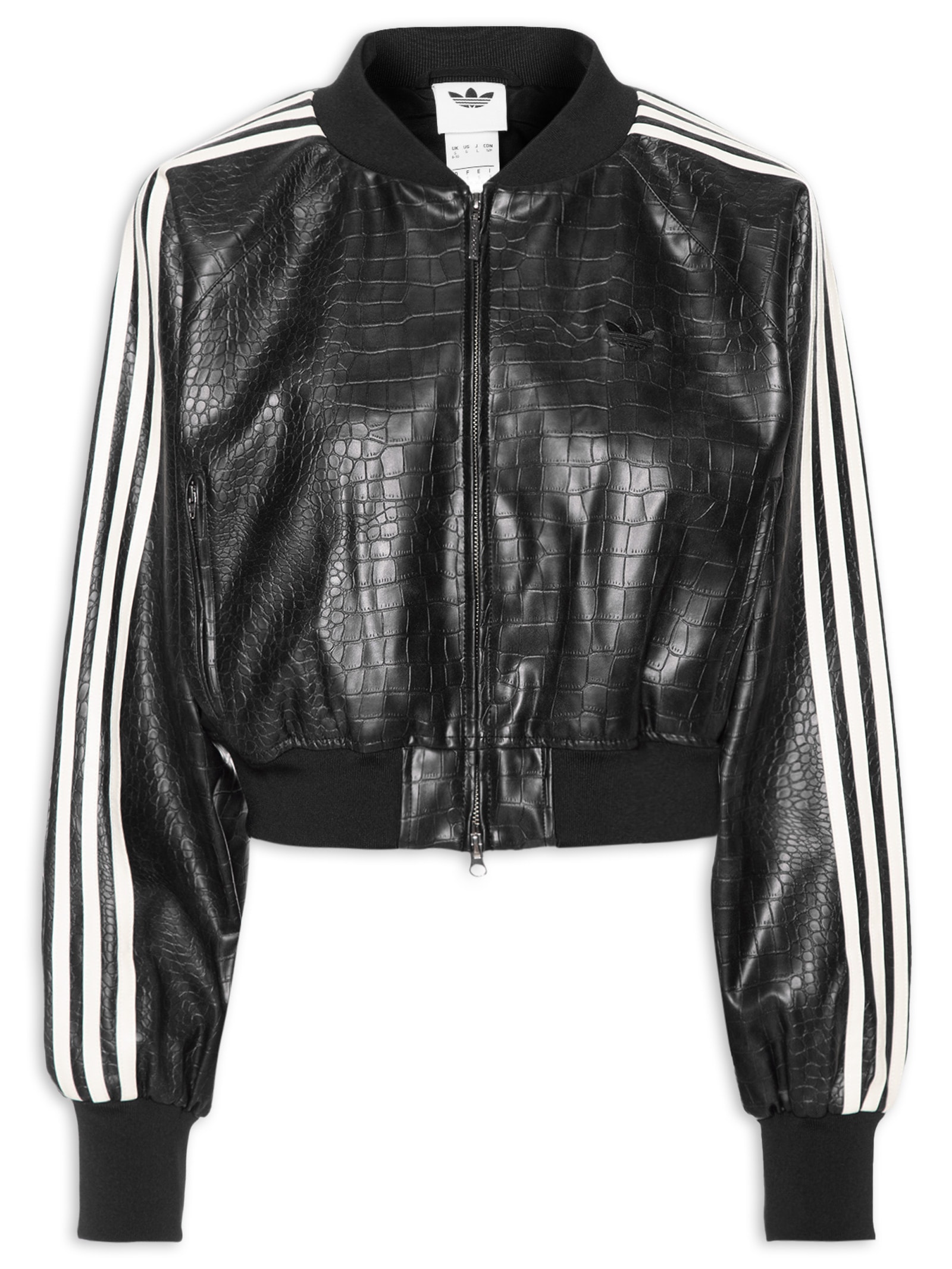 Jaqueta Feminina SST Pleather - Preto - Adidas Originals