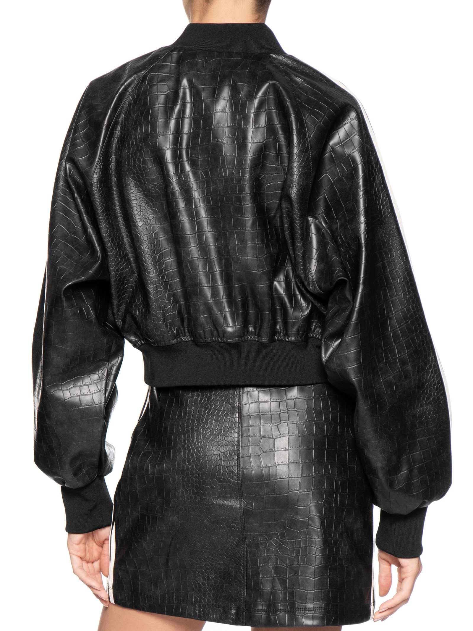 Jaqueta Feminina SST Pleather - Preto - Adidas Originals