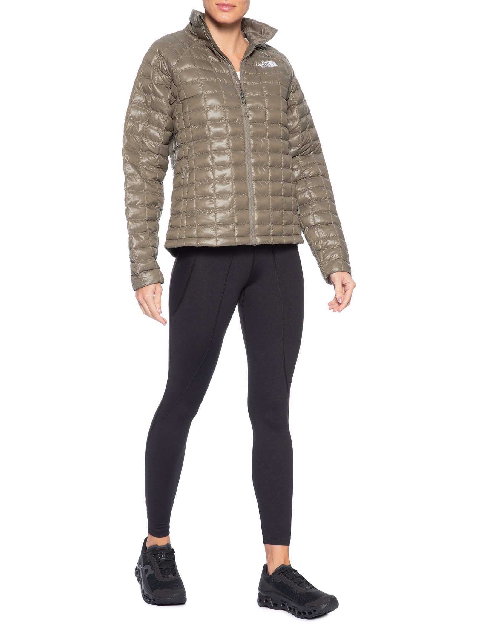 Jaqueta Feminina Thermoball Marrom The North Face