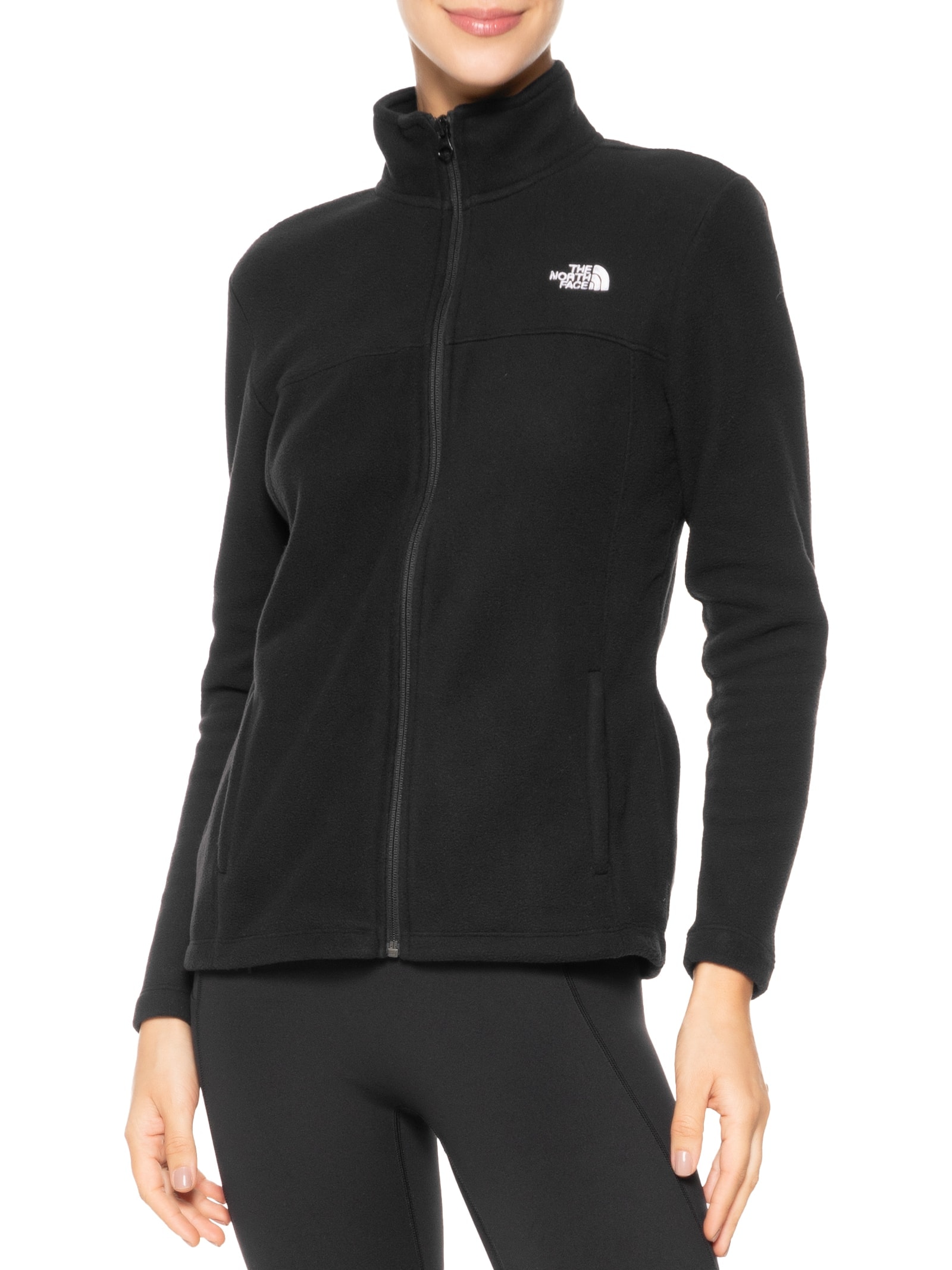 Jaqueta Feminina Tka Glacier Full Zip Preto The North Face