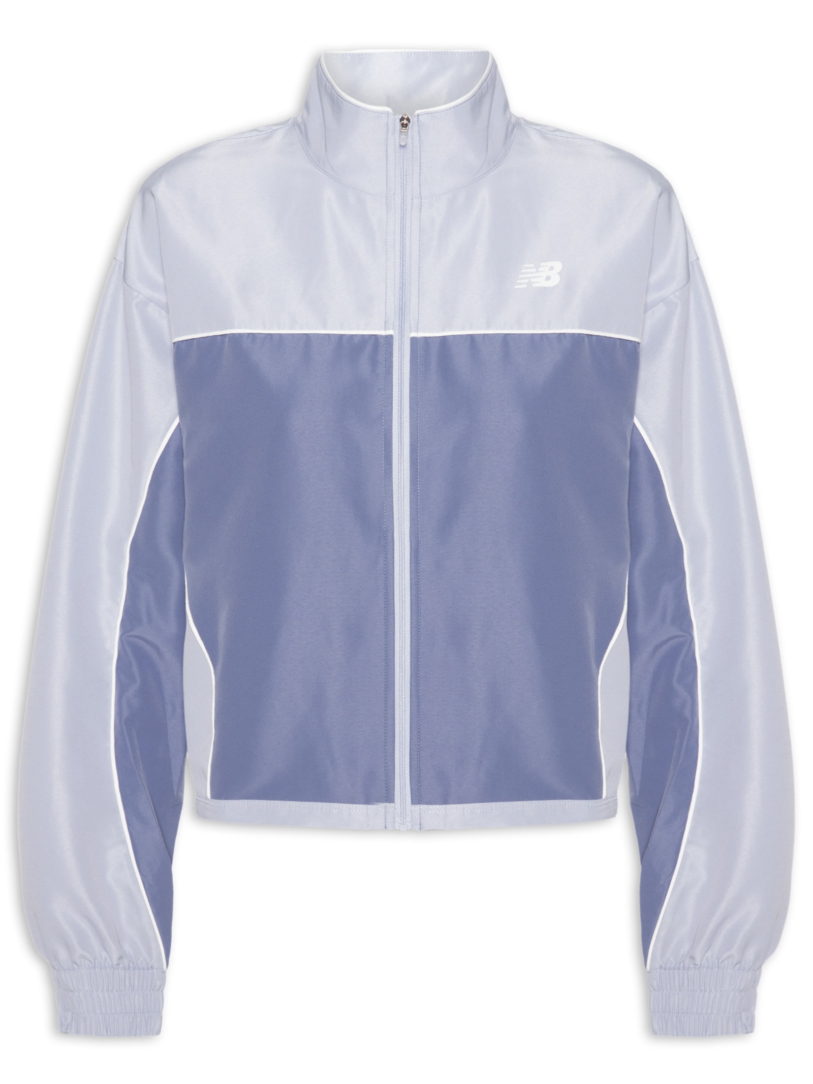 Jaqueta Feminina Trackside Woven Roxo New Balance