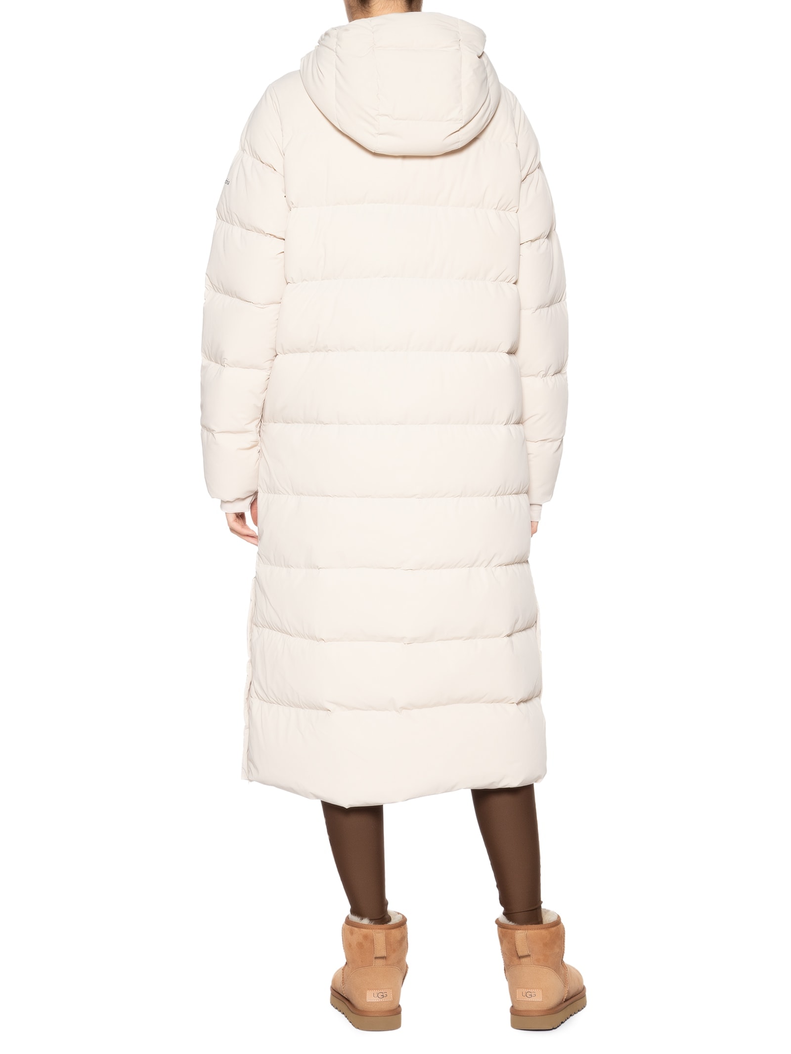 Jaqueta Feminina W Amaze Puff Long Off White Columbia