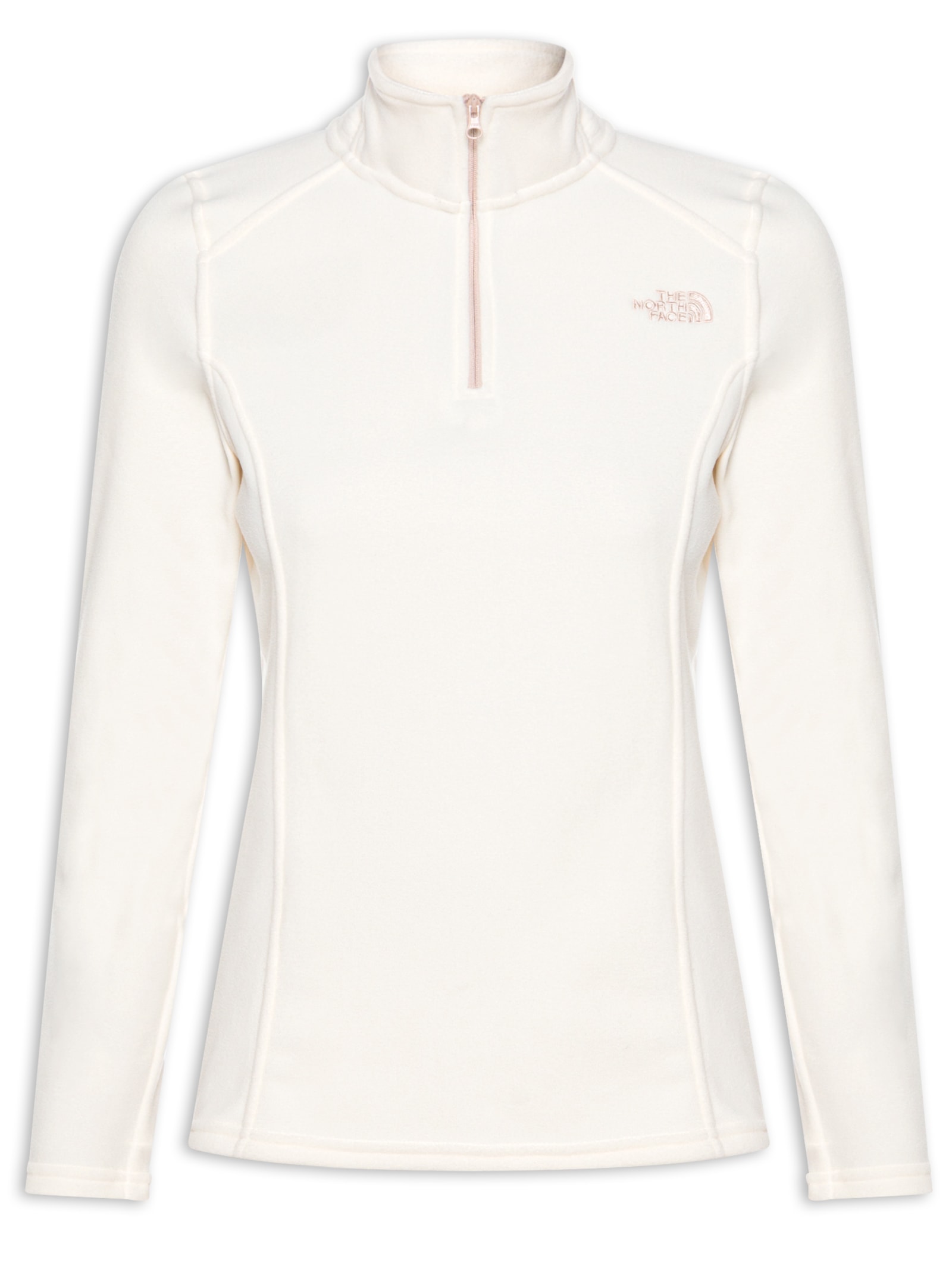 Jaqueta Feminina W Glacier 1/4 Zip Branco The North Face