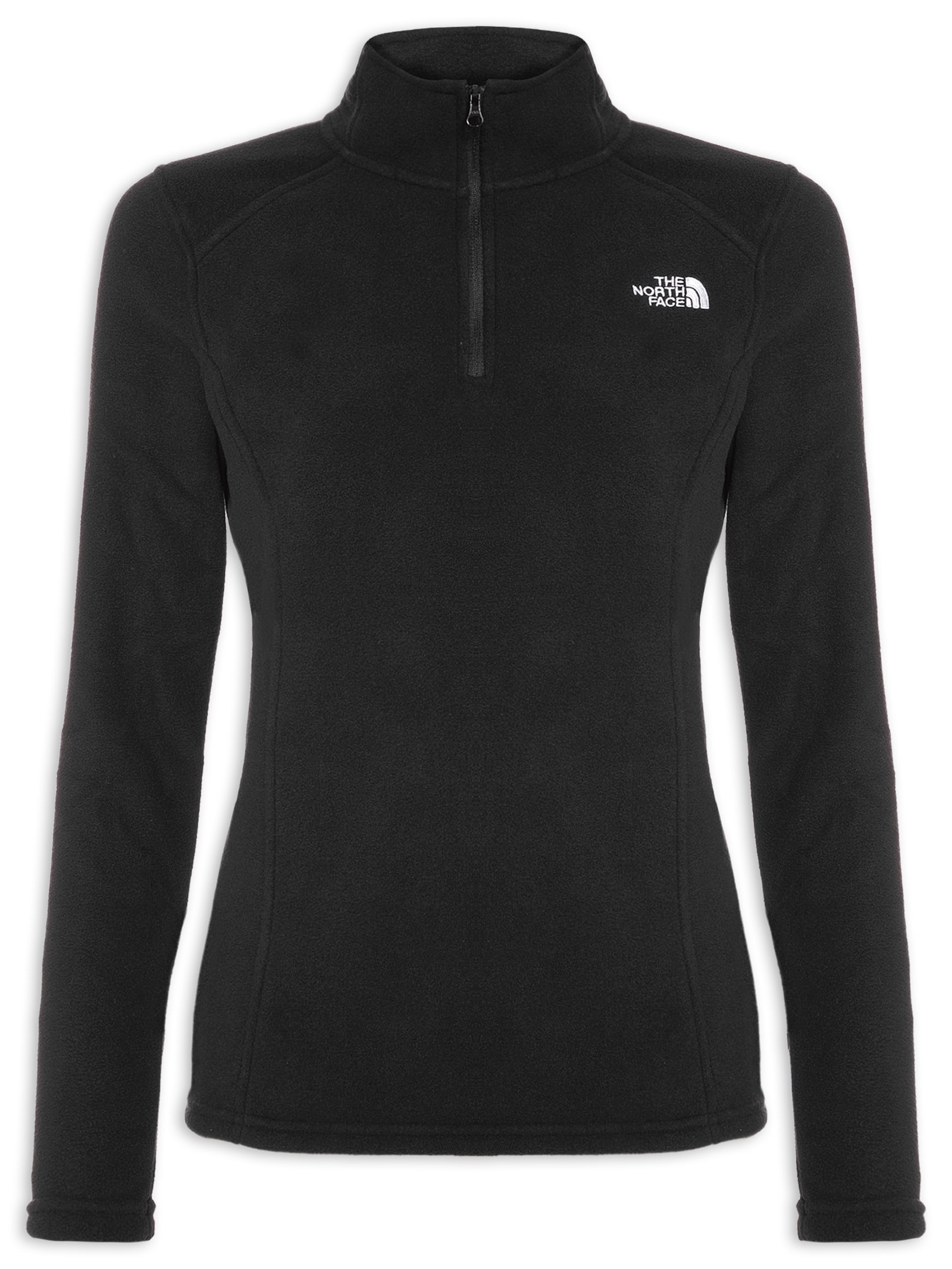 Jaqueta Feminina W Glacier 1/4 Zip Preto The North Face