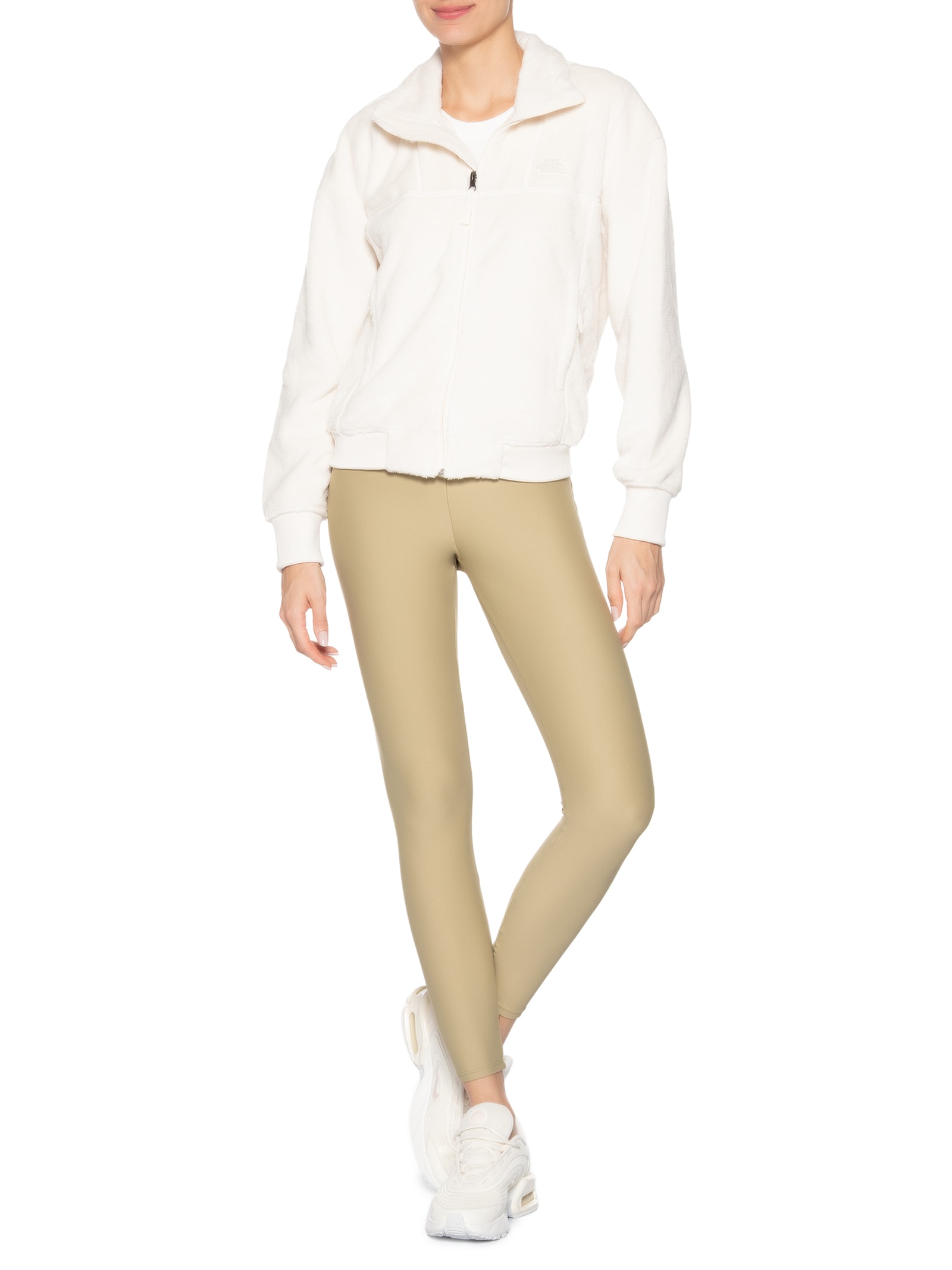 Jaqueta Feminina W Osito Lux Jacket Branco The North Face