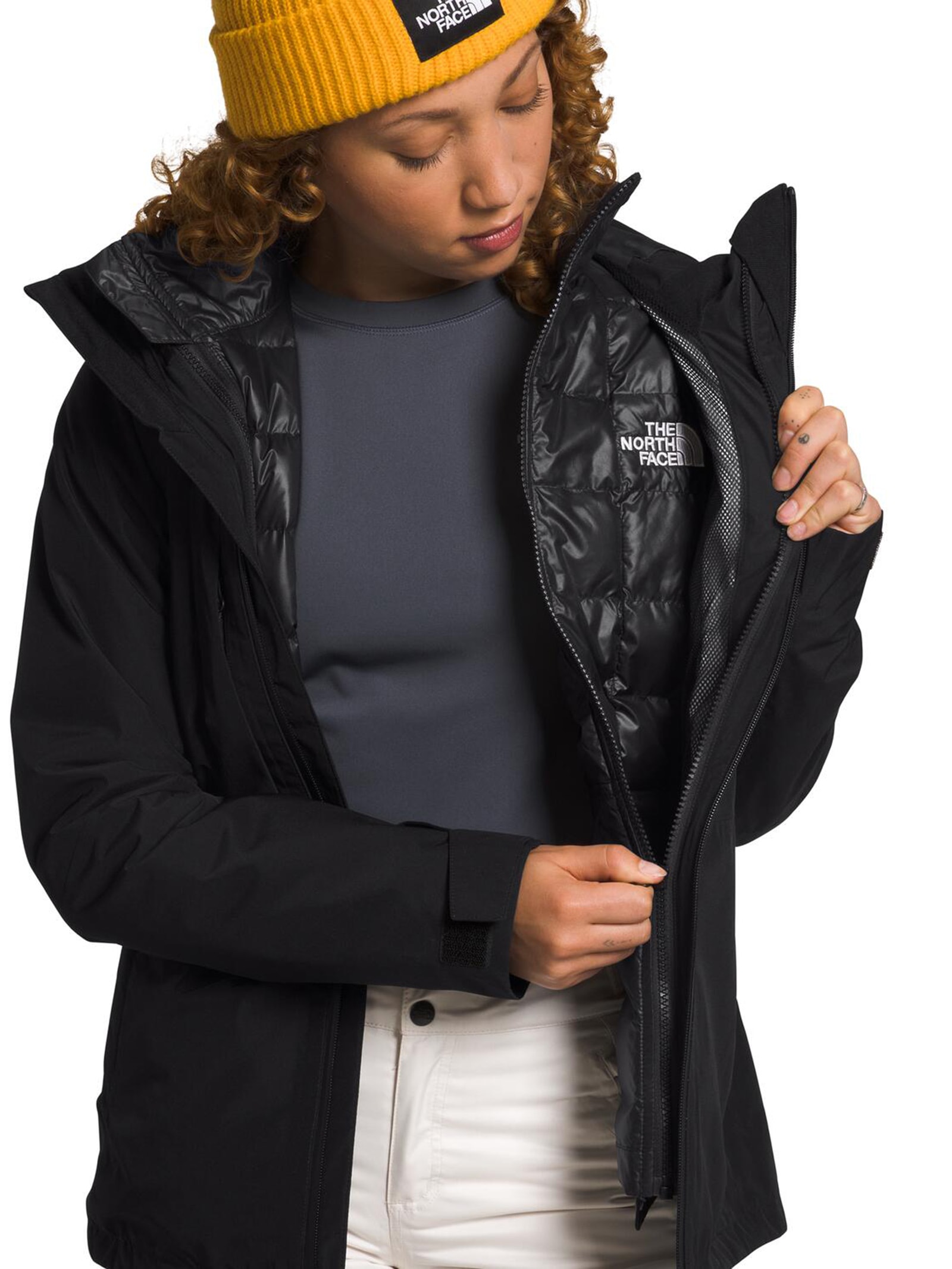 Jaqueta Feminina W Thermoball Eco Snow Triclimate® Preto The North Face