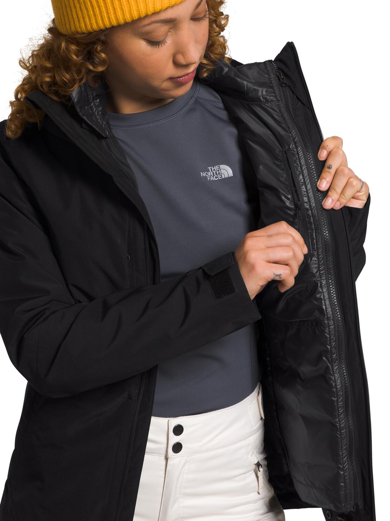 Jaqueta Feminina W ThermoBall™ Eco Snow Triclimate® Preto The North Face