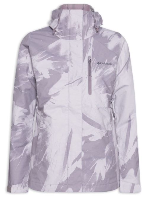 Jaqueta Feminina Whirlibird™ V Printed Interchange – Roxo