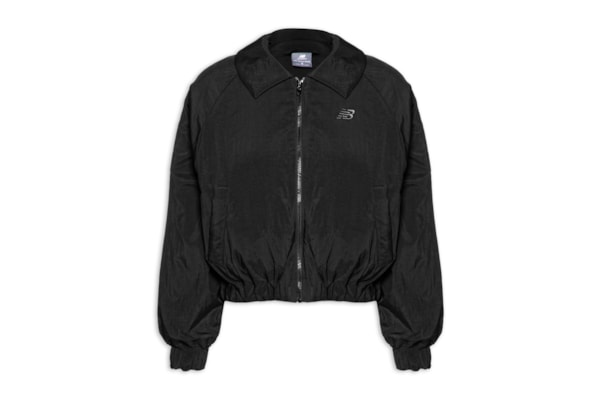 Jaqueta Feminina Woven Bomber - Preto