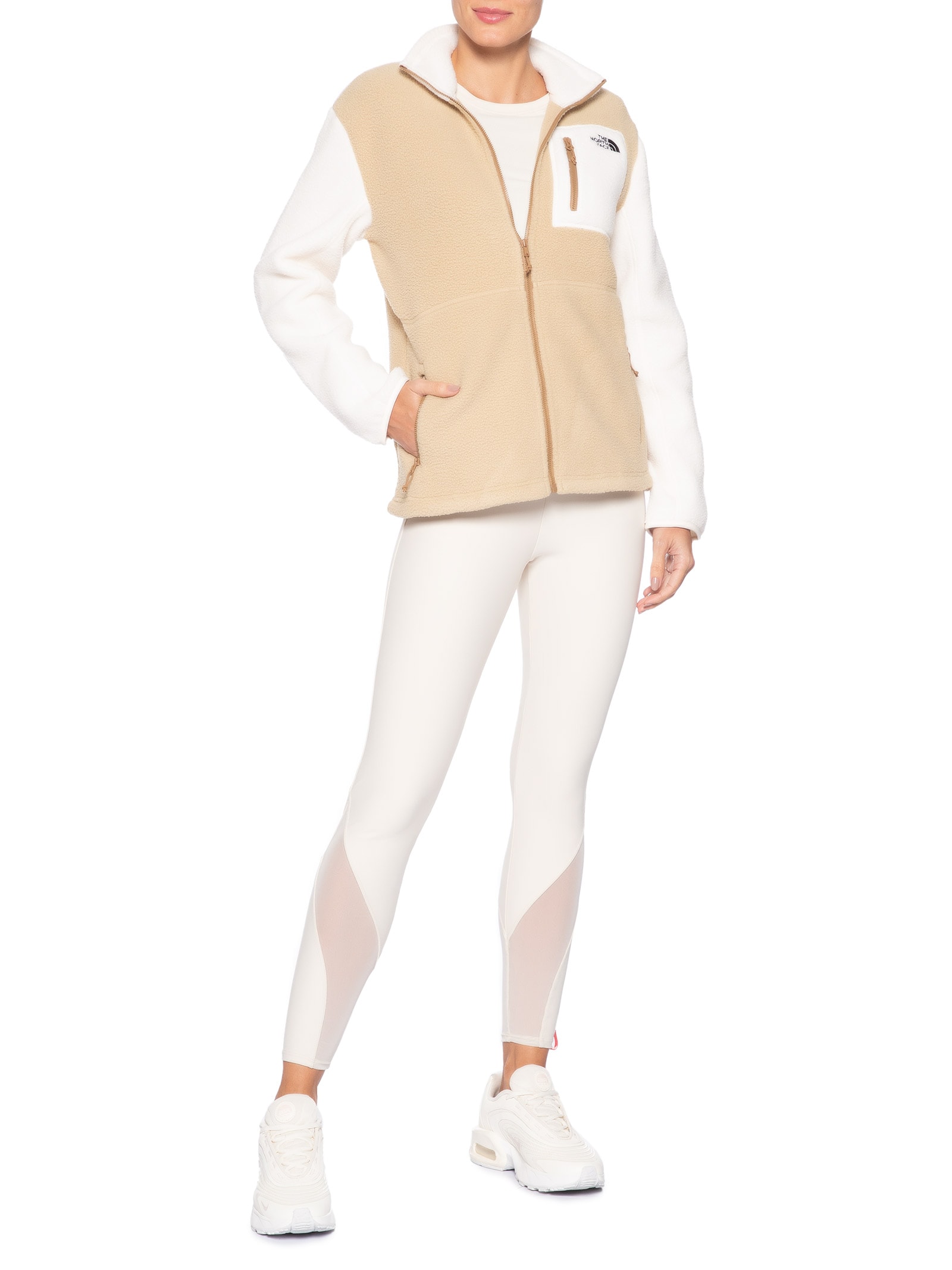 Jaqueta Feminina Yumiori Full Zip – Bege The North Face