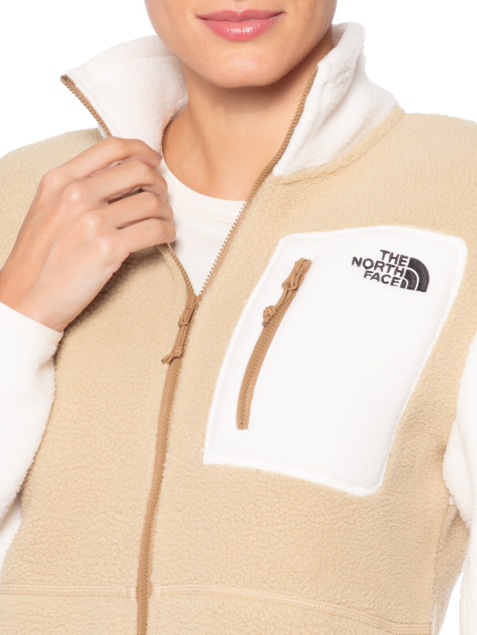Jaqueta Feminina Yumiori Full Zip – Bege The North Face