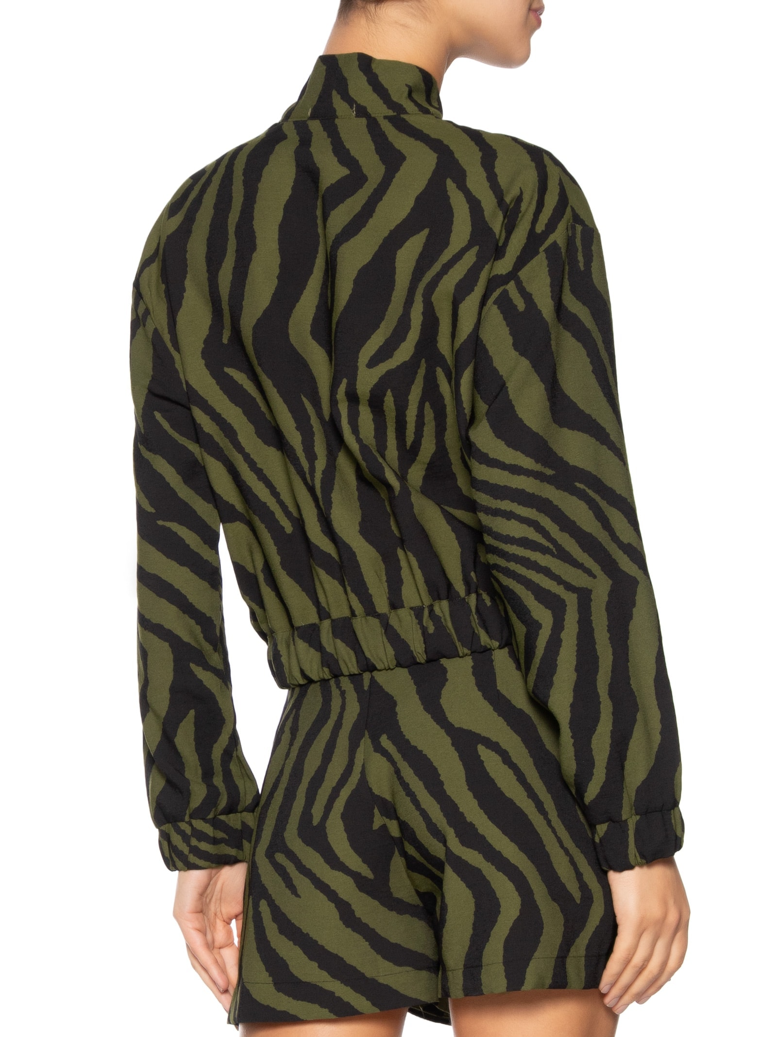 Jaqueta Feminina Zebra Animal Print  Market 33