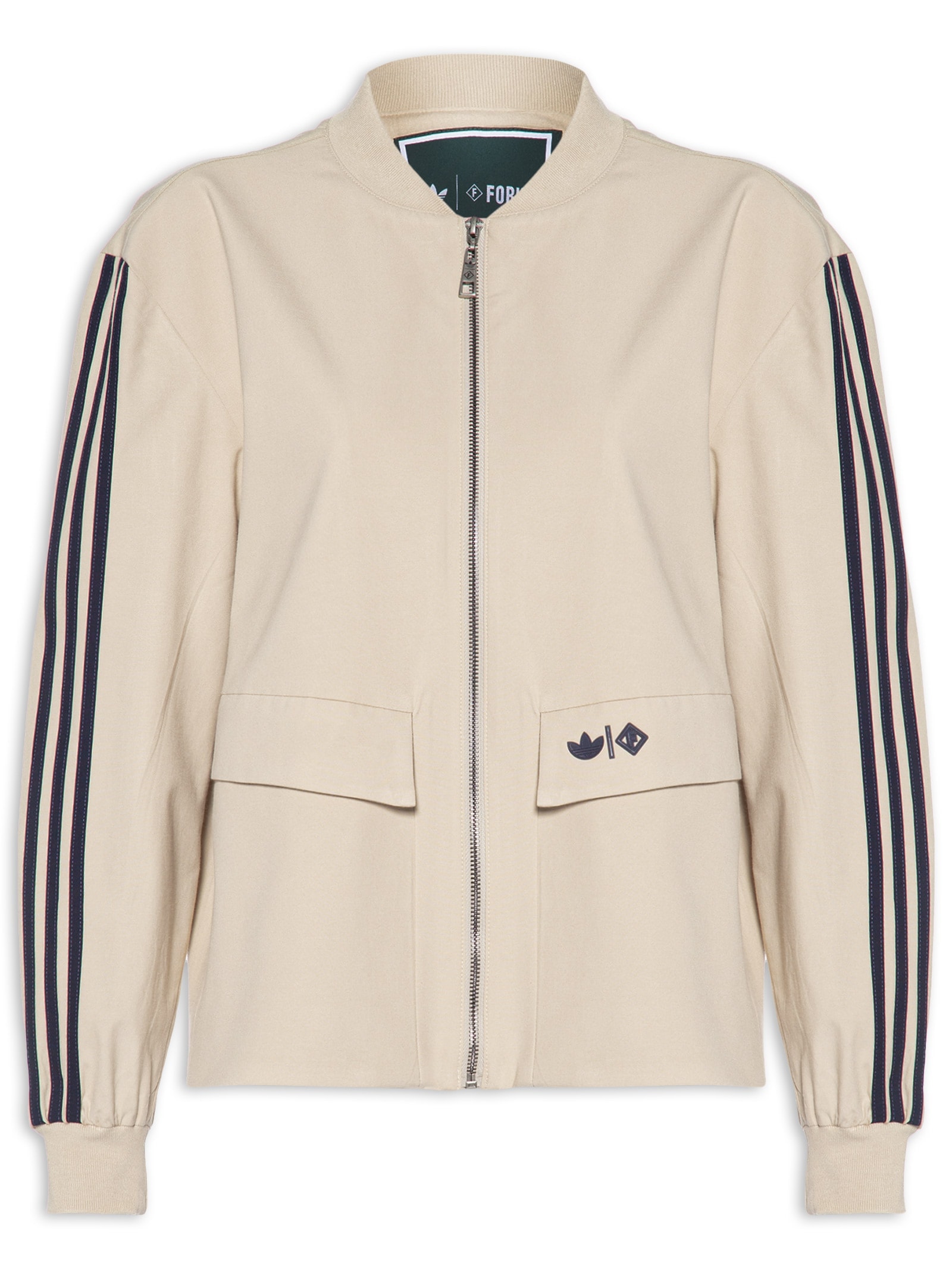 Jaqueta Feminina – Bege Forum + Adidas