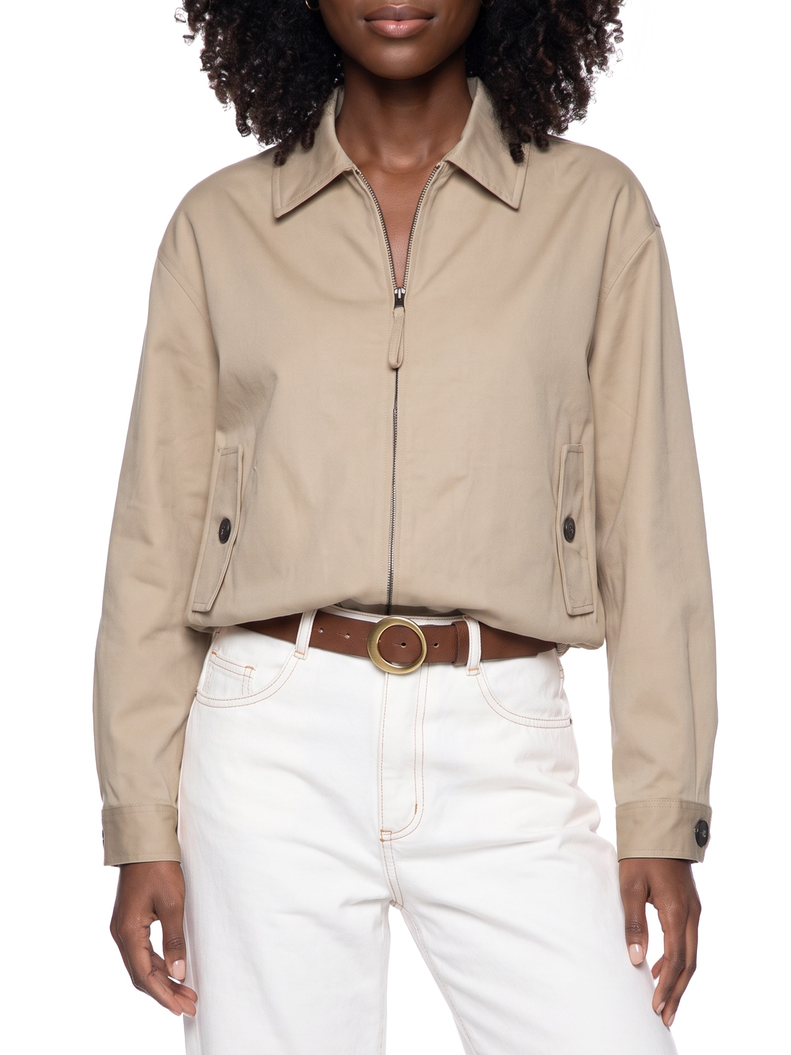Jaqueta Feminina – Bege Hering