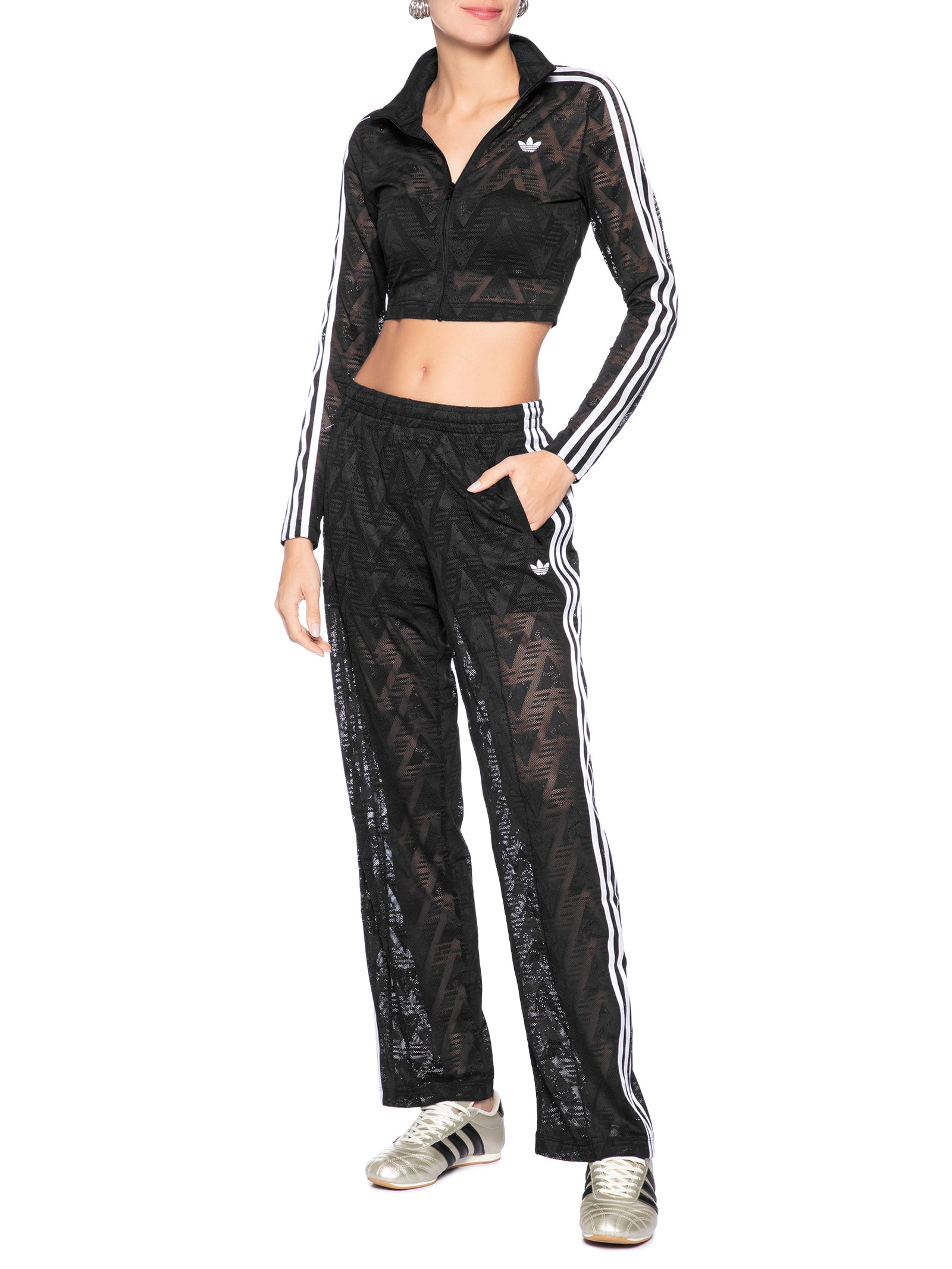 Jaqueta Feminino Lace TT – Preto Adidas Originals