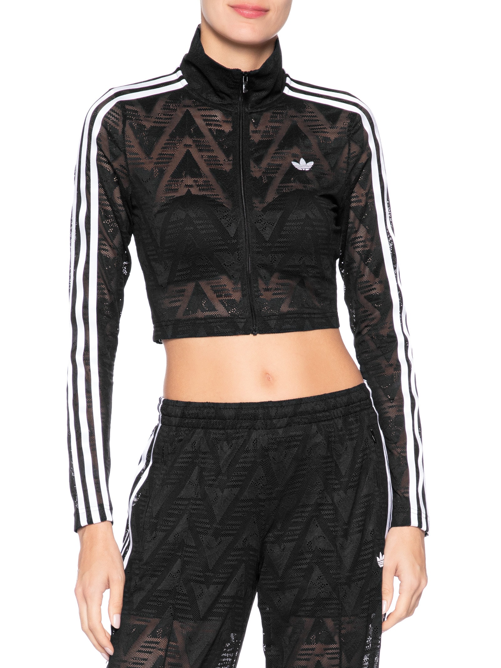 Jaqueta Feminino Lace TT – Preto Adidas Originals