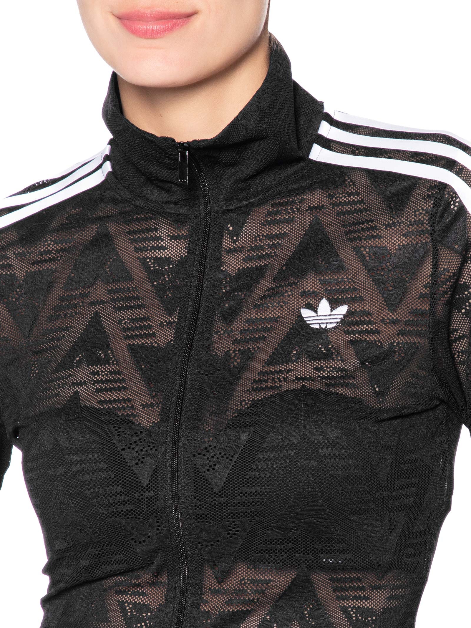 Jaqueta Feminino Lace TT – Preto Adidas Originals