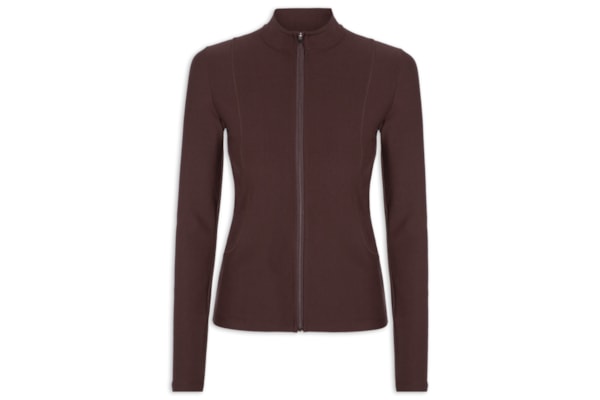 Jaqueta Feminino Neopren Line - Marrom