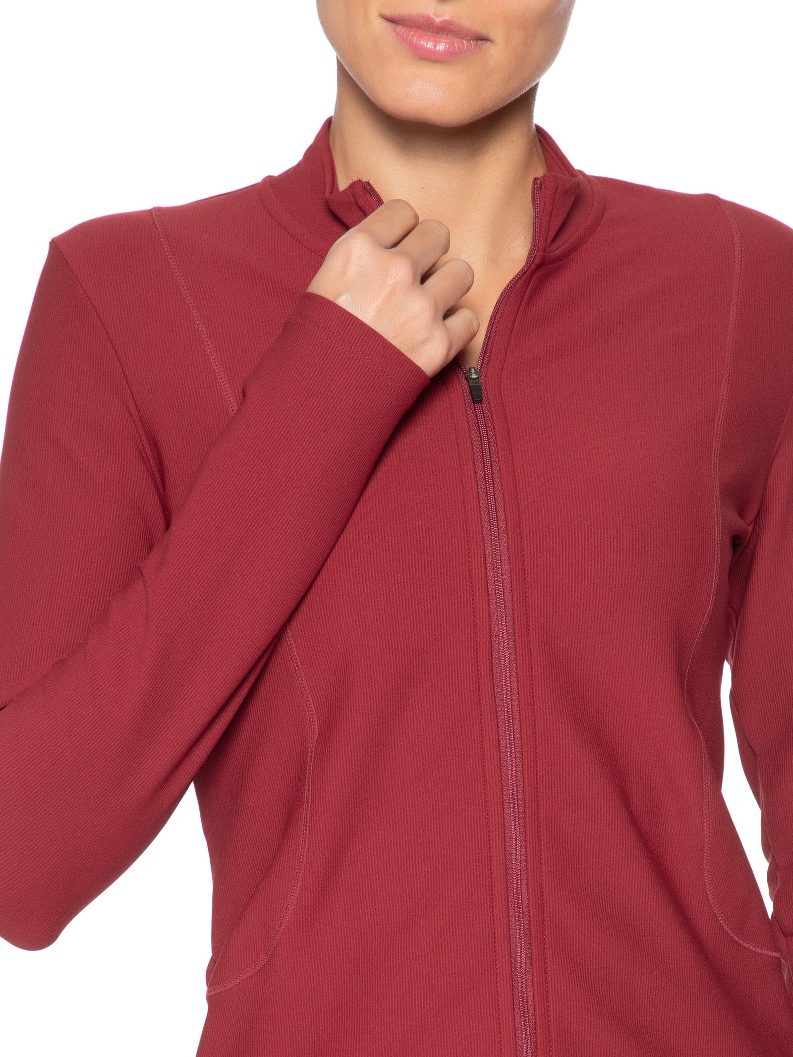 Jaqueta Feminino Neopren Line Vermelho Live!
